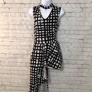 High Lo Hem Choker Tank Top